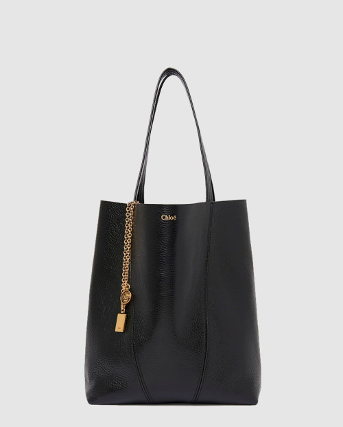 [CHLOE-끌로에]그레인드 가죽 Chloé Spin 토트백 SS811