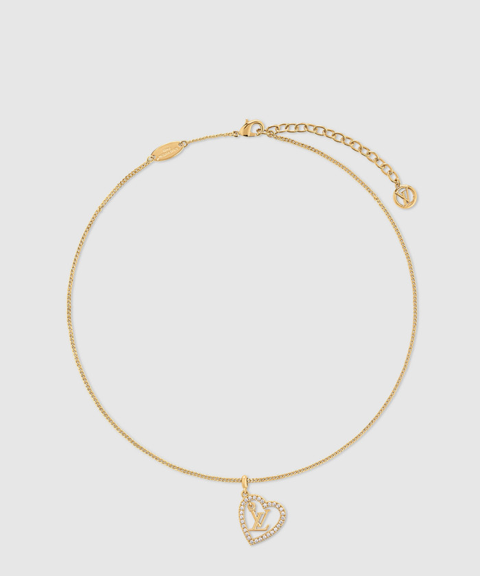 레플리카|이미테이션 louis-vuitton-루이비통마이-lv-하트-목걸이-m02389