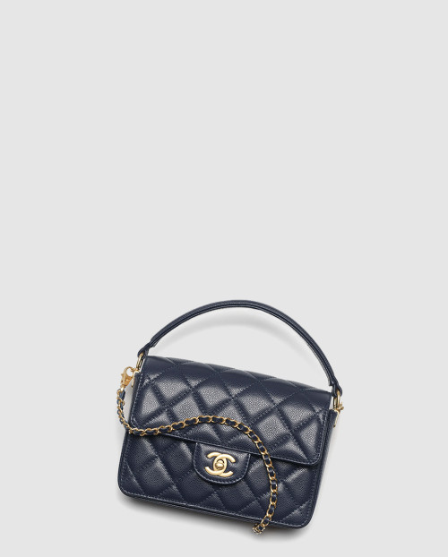 [CHANEL-샤넬]핸들 장식의 미니 플랩백 AS5165