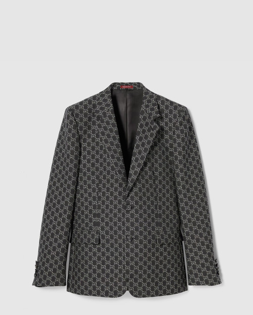 [GUCCI-구찌]GG 섀도우 울 재킷 804201