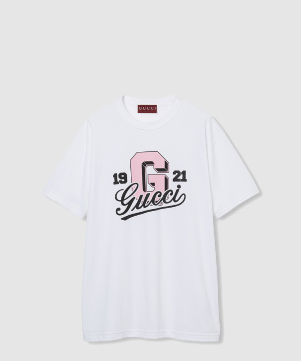 [GUCCI-구찌]프린트 코튼 저지 티셔츠 788093