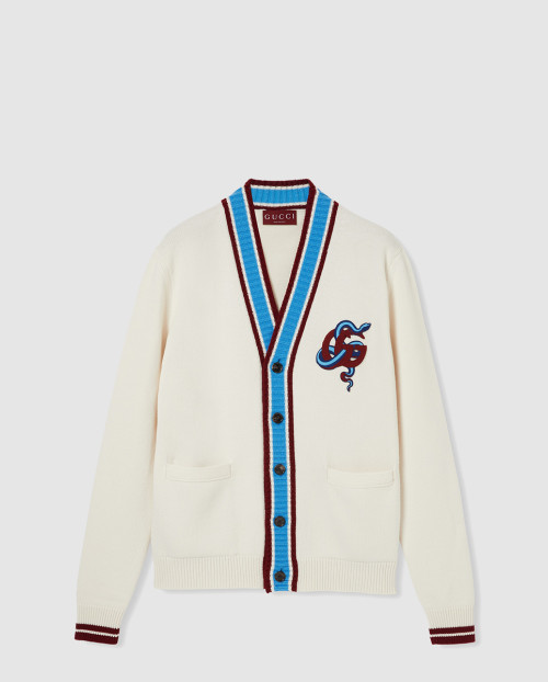 [GUCCI-구찌]셀렉션 울 가디건 패치 816149