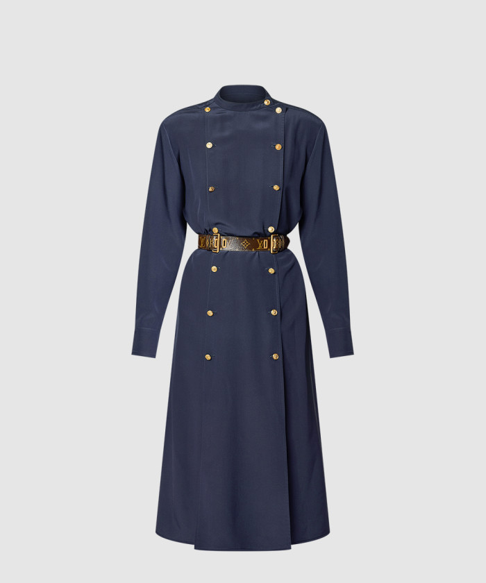 레플리카|이미테이션 louis-vuitton-루이비통더블-브레스트-긴소매-드레스-1agooy