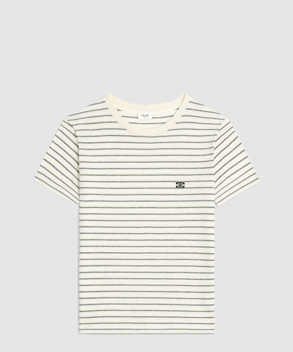 [CELINE-셀린느]트리옹프 레귤러 티셔츠 2X66H6