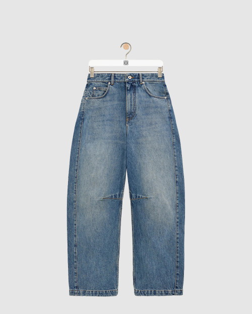 [LOEWE-로에베]애너그램 배럴 진 데님