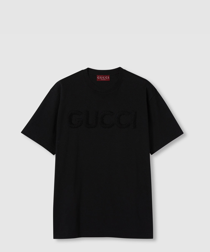 레플리카|이미테이션 gucci-구찌자수-코튼-저지-티셔츠-796395-1