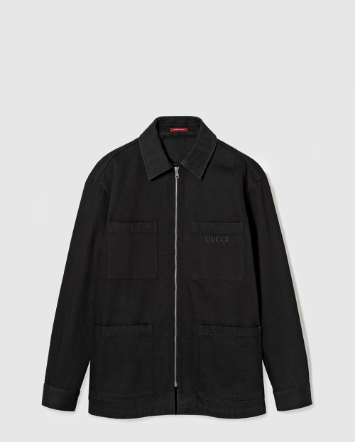 [GUCCI-구찌]데님 지퍼 셔츠 804171