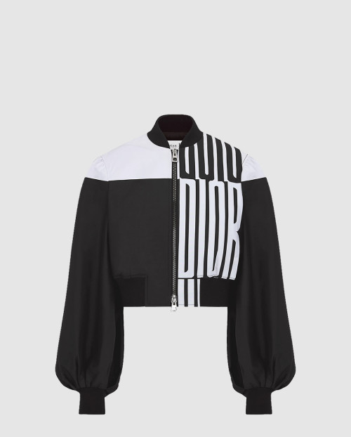 [DIOR-디올]비숍 슬리브 크롭 봄버 재킷 527C7