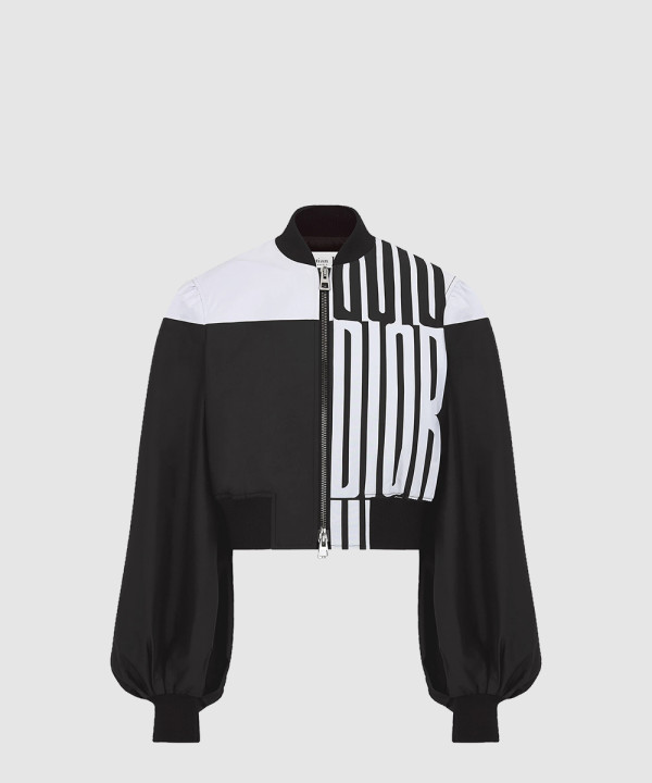 [DIOR-디올]비숍 슬리브 크롭 봄버 재킷 527C7