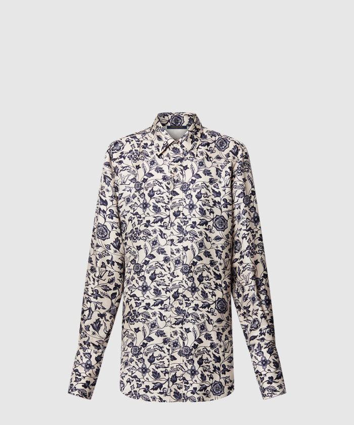 레플리카|이미테이션 louis-vuitton-루이비통보태니컬-프린트-실크-셔츠-1agpyv