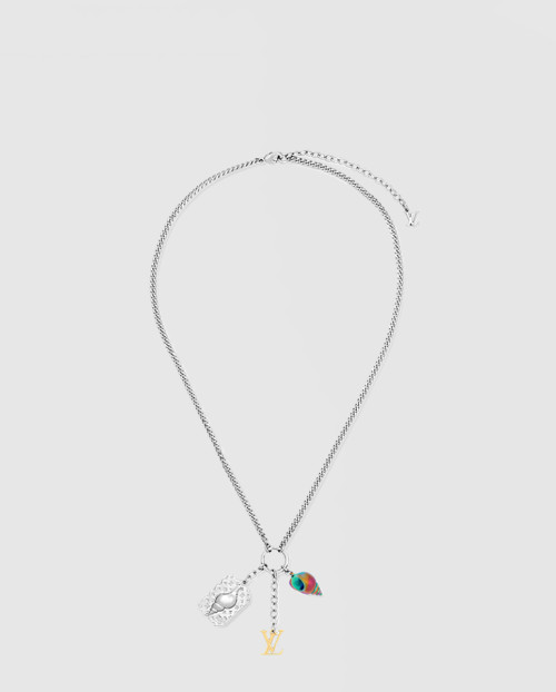 [LOUIS VUITTON-루이비통]LV SHELL 목걸이 M01495