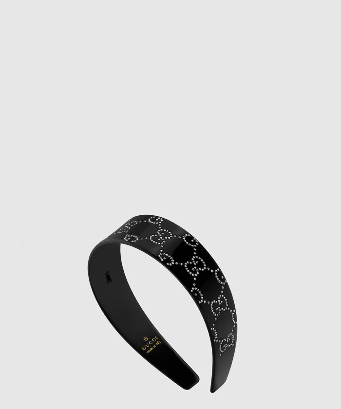 레플리카|이미테이션 gucci-구찌로고-장식-머리띠-754018