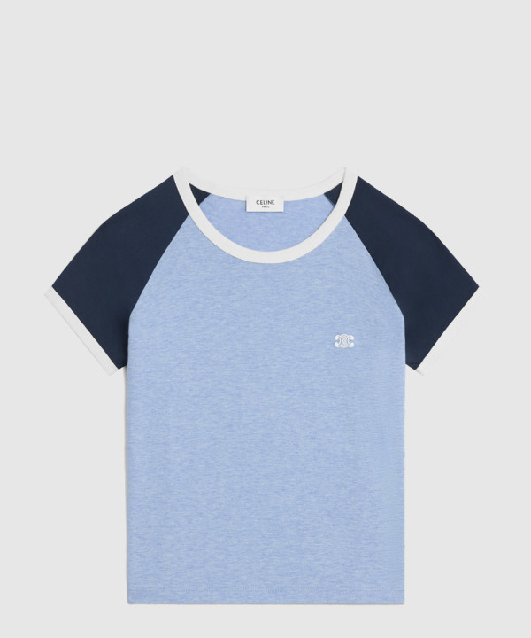 [CELINE-셀린느]트리오페 코튼 저지 티셔츠 RX05C5