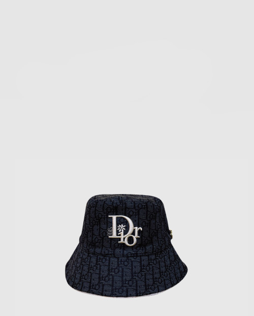 [DIOR-디올]양면 디올 로고 버킷햇 68UL2