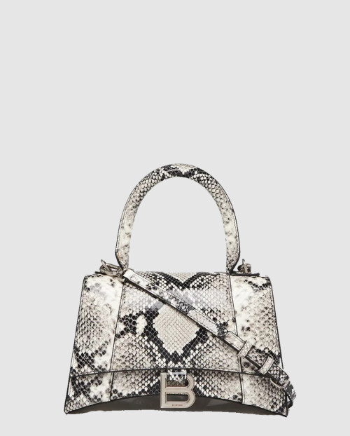 [BALENCIAGA-발렌시아가]뱀피 엠보 가죽 모래시계 클러치 564796