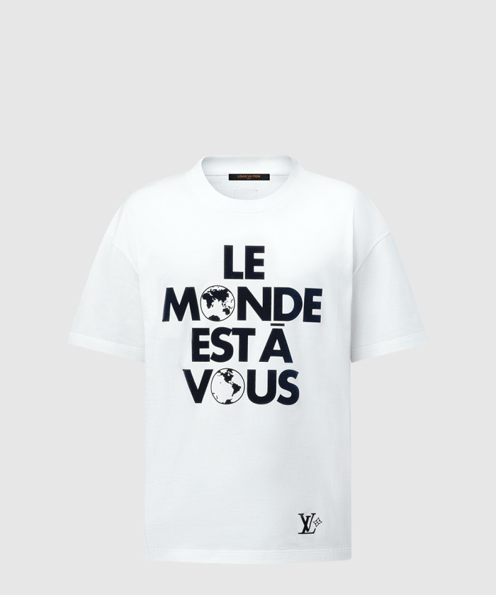 레플리카|이미테이션 louis-vuitton-루이비통그래픽-코튼-티셔츠-1ahcw9