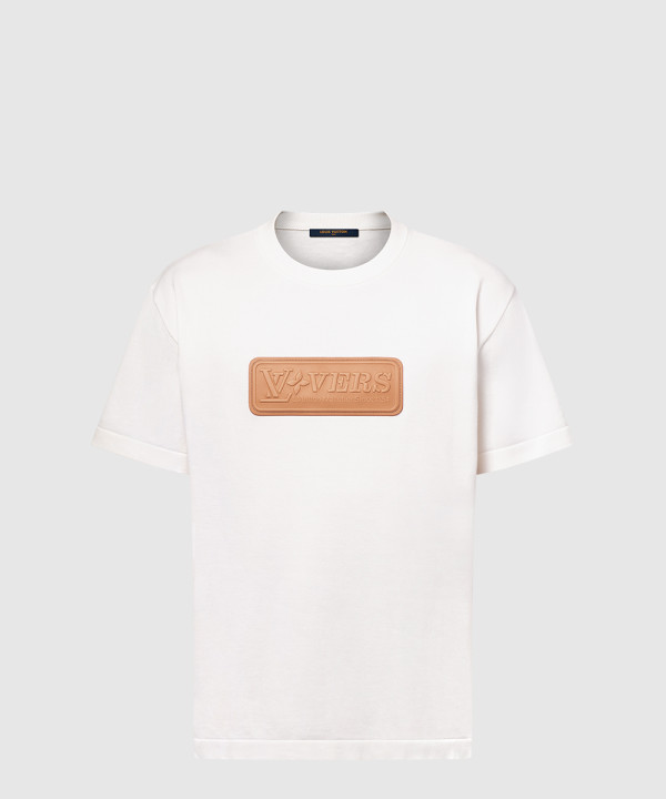 [LOUIS VUITTON-루이비통]VVN 패치 쇼트 슬리브 코튼 크루넥 1AHCWB