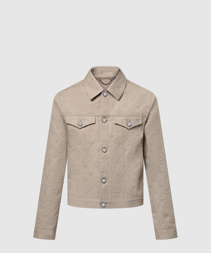 레플리카|이미테이션 louis-vuitton-루이비통모노그램-엠보싱-데님-재킷-1ahbez