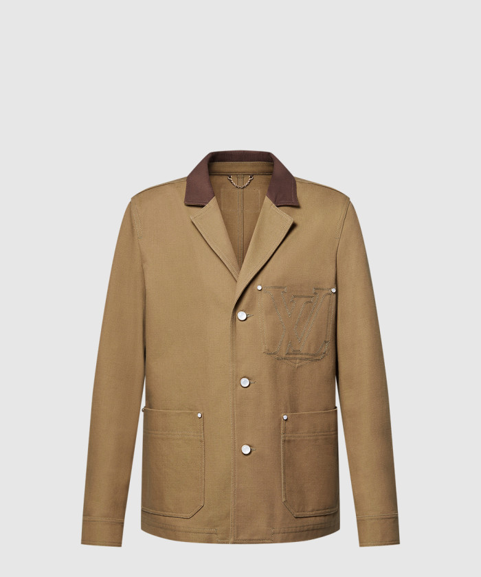 레플리카|이미테이션 louis-vuitton-루이비통테일러드-워크웨어-코튼-캔버스-재킷-1agj70