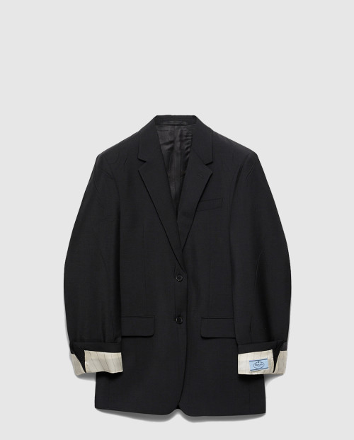 [GUCCI-구찌]싱글브레스트 키드 모헤어 재킷 P547P