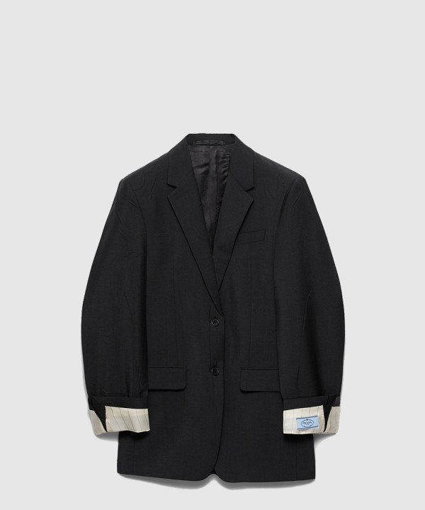 [GUCCI-구찌]싱글브레스트 키드 모헤어 재킷 P547P