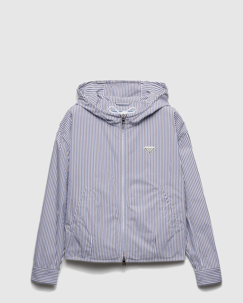 [PRADA-프라다]스트라이프 포플린 블루종 재킷 29Y246