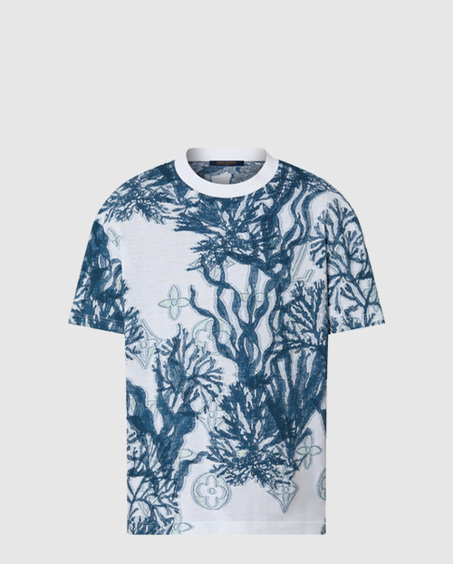 [LOUIS VUITTON-루이비통]그래픽 코튼 쇼트 슬리브 티셔츠 1ABJ9O