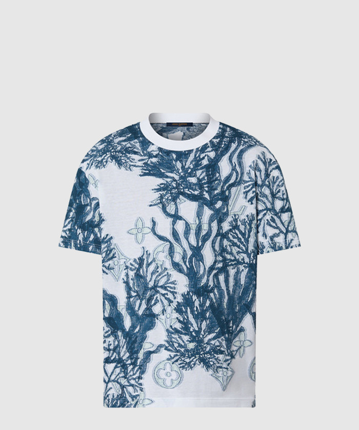 레플리카|이미테이션 louis-vuitton-루이비통그래픽-코튼-쇼트-슬리브-티셔츠-1abj9o