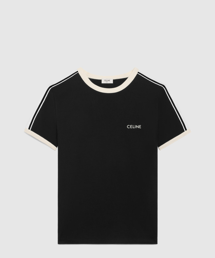 레플리카|이미테이션 celine-셀린느레귤러-핏-저지-코튼-티셔츠-2x15n6