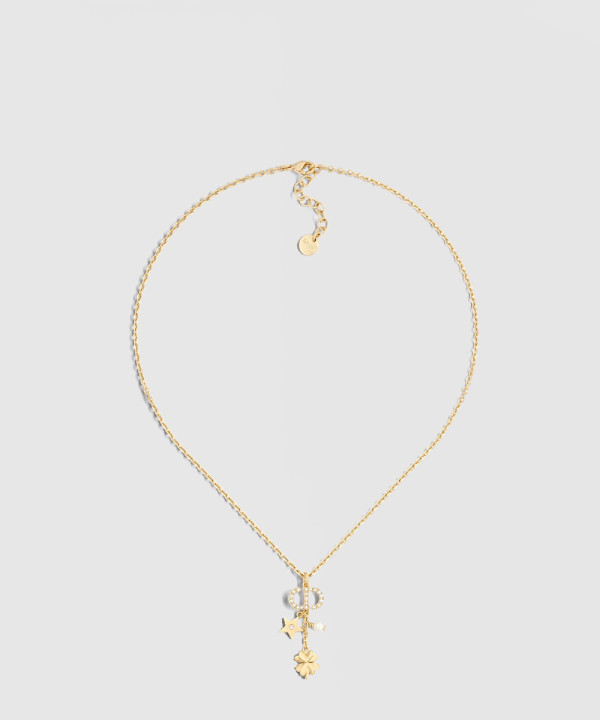 [DIOR-디올]Petit CD Lucky Charms 목걸이 N3128