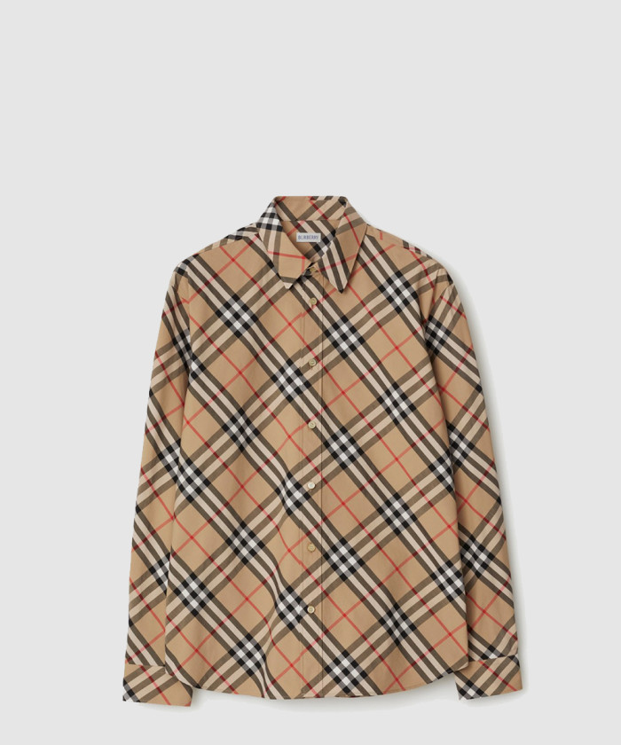 레플리카|이미테이션 burberry-버버리체크-코튼-셔츠-80876341