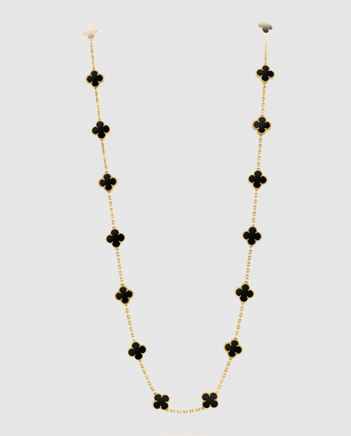 [VAN CLEEF-반클리프]빈티지 알함브라 롱 목걸이 43100