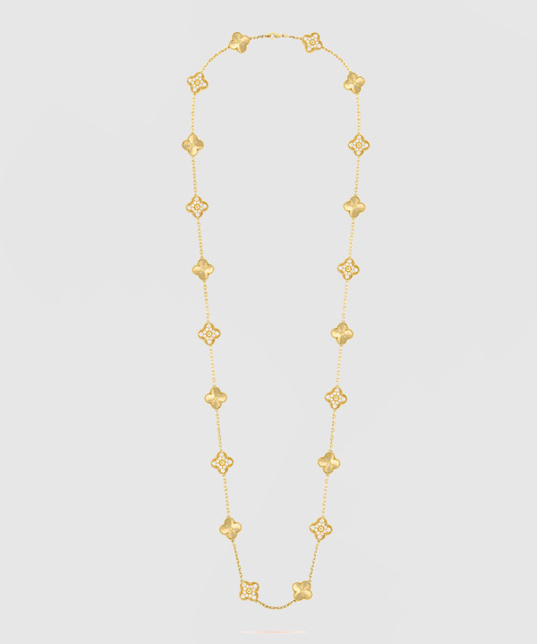 [VAN CLEEF-반클리프]빈티지 알함브라 롱 목걸이 4KM00