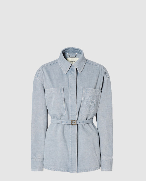 [FENDI-펜디]데님 고 투 재킷 FLF677