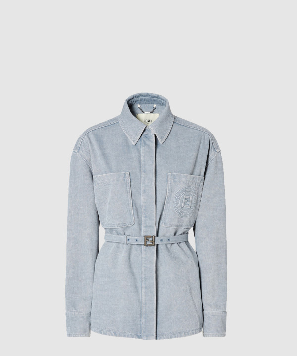 [FENDI-펜디]데님 고 투 재킷 FLF677