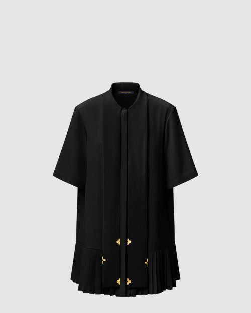 [LOUIS VUITTON-루이비통]라발리에르 플리츠 드레스 1AGP57