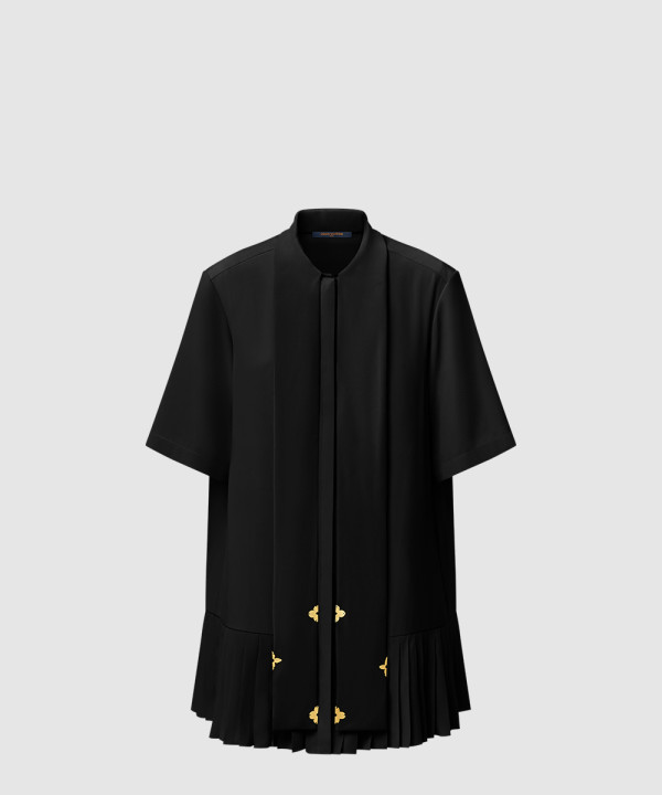 [LOUIS VUITTON-루이비통]라발리에르 플리츠 드레스 1AGP57