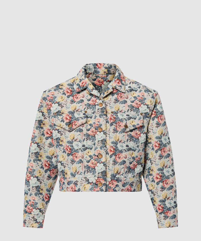 레플리카|이미테이션 louis-vuitton-루이비통플로럴-자카드-크롭-재킷-1agpl4