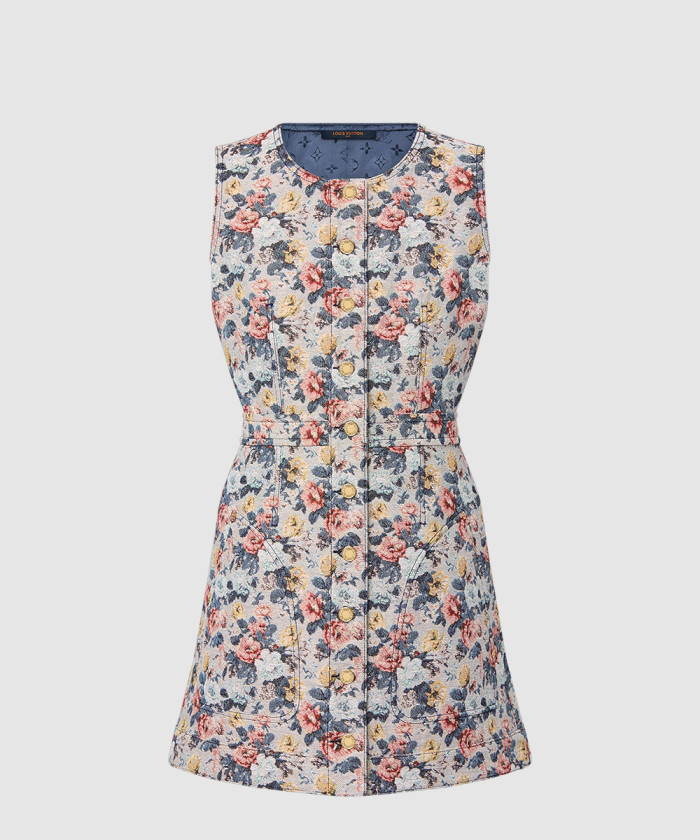 레플리카|이미테이션 louis-vuitton-루이비통플로럴-자카드-a라인-드레스-1agpkt