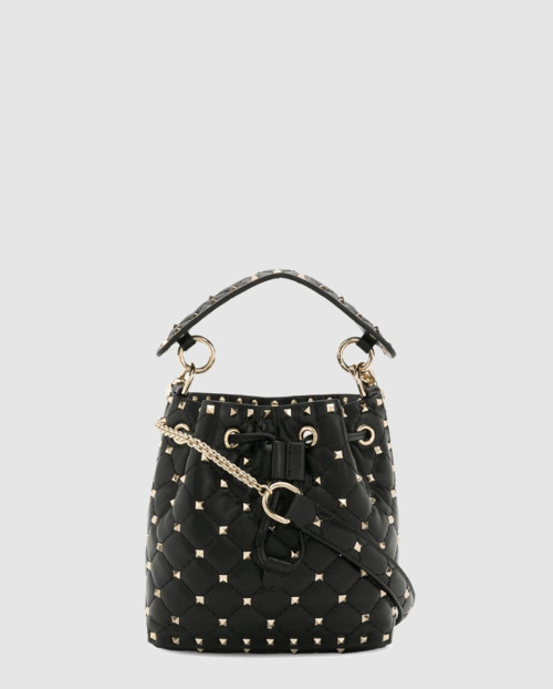 [VALENTINO-발렌티노]락스터드 스파이크 버킷백