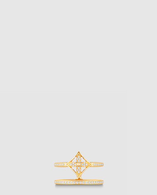 [LOUIS VUITTON-루이비통]이딜 블라썸 더블 반지 Q9N43I
