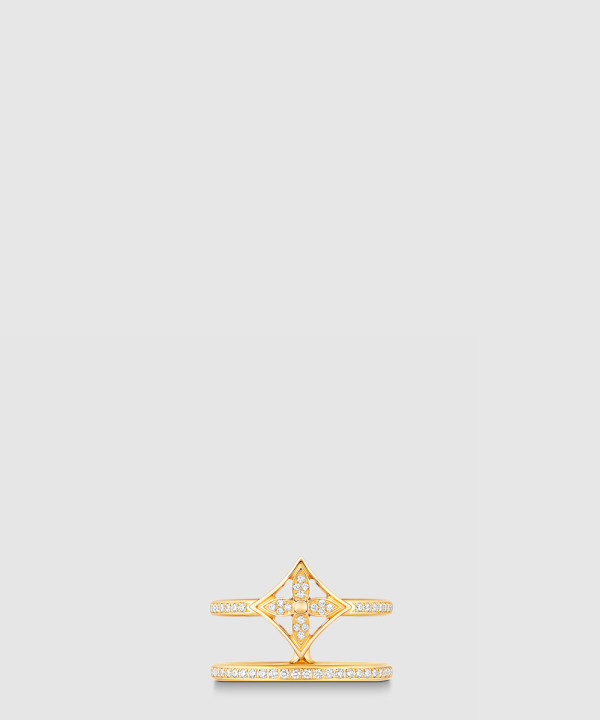 [LOUIS VUITTON-루이비통]이딜 블라썸 더블 반지 Q9N43I