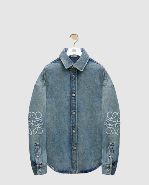 [LOEWE-로에베]애너그램 오버셔츠 데님