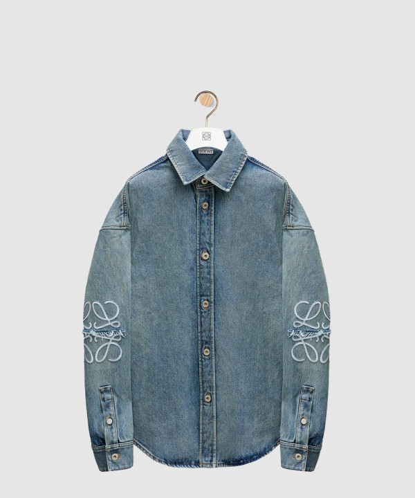 [LOEWE-로에베]애너그램 오버셔츠 데님