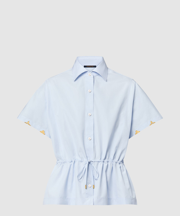 [LOUIS VUITTON-루이비통]드로스트링 웨이스트 코튼 포플린 셔츠 1AGQMM