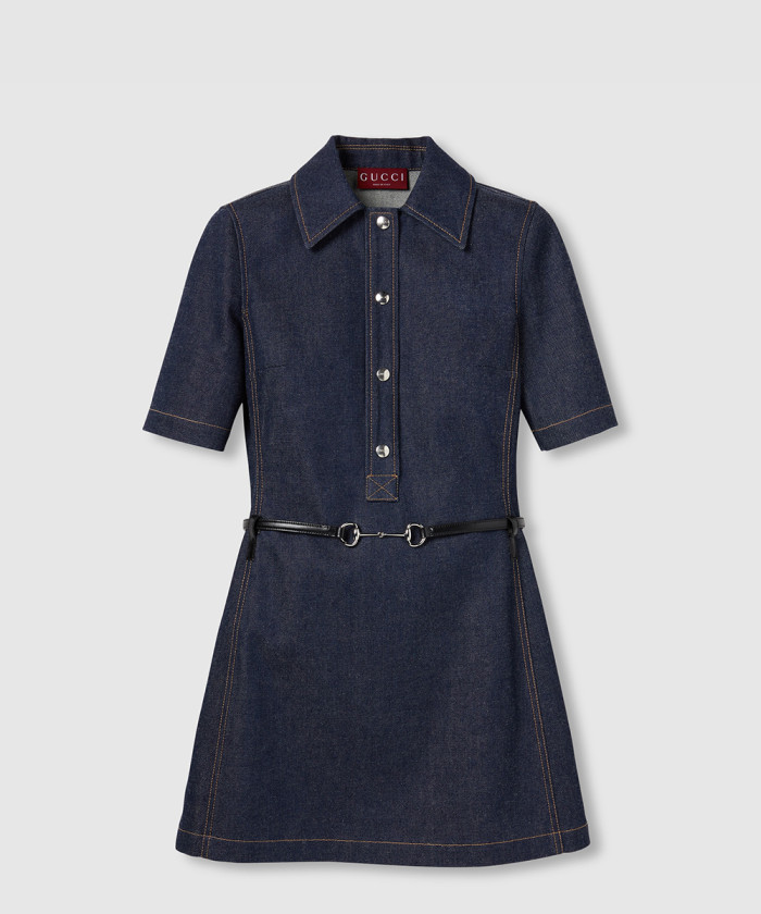 레플리카|이미테이션 gucci-구찌홀스빗-데님-미니-드레스-819818