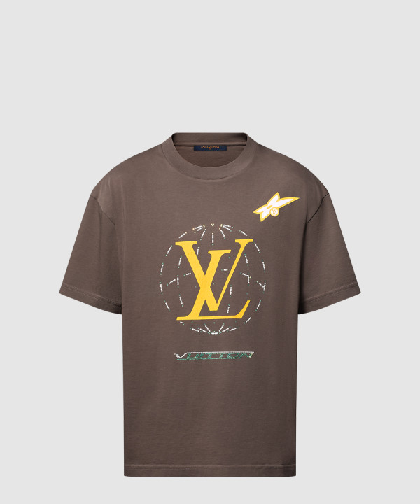 [LOUIS VUITTON-루이비통]워시드 엠벨리시드 코튼 티셔츠 1AHCL5