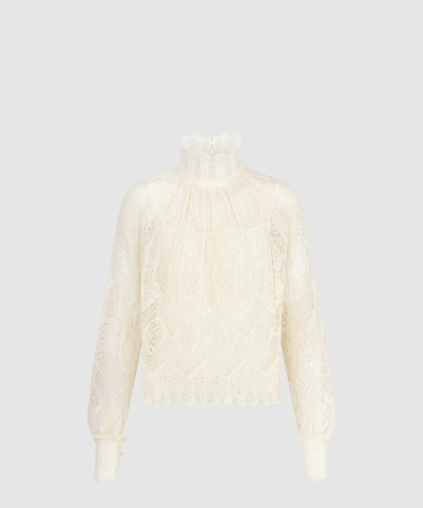 [DIOR-디올]스탠드 칼라 탑 514S2