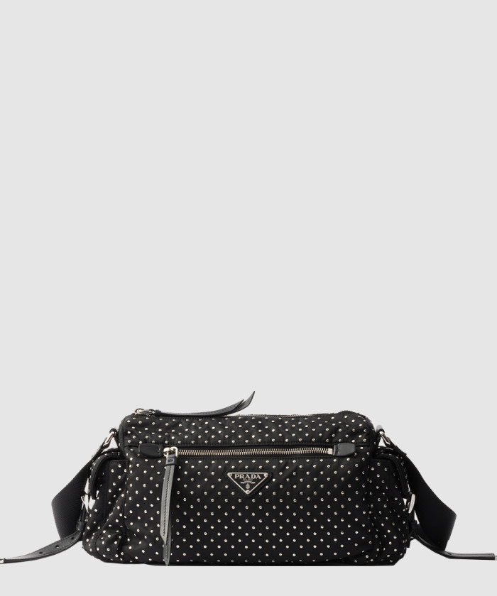 레플리카|이미테이션 prada-프라다스터드-장식-리나일론백-1bc236