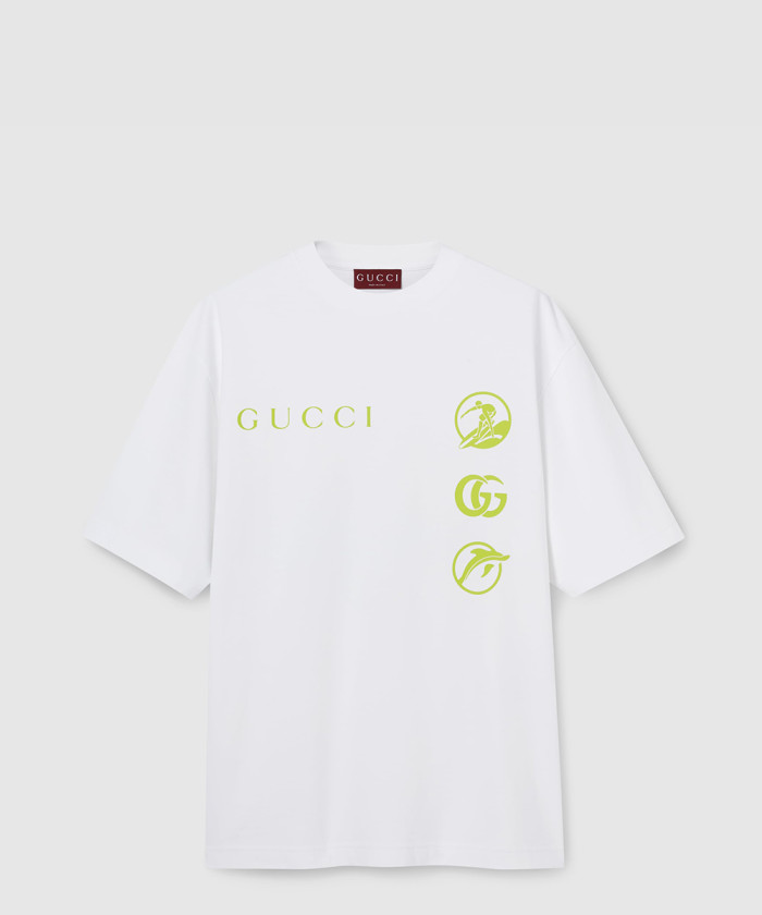 레플리카|이미테이션 gucci-구찌프린트-코튼-저지-티셔츠-798115